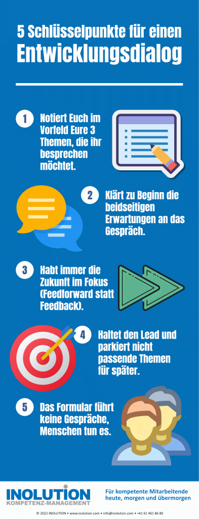 5 Schlüsselpunkte für einen Entwicklungsdialog