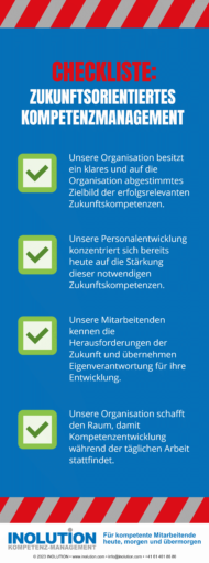 Checkliste: Zukunftsorientiertes Kompetenzmanagement