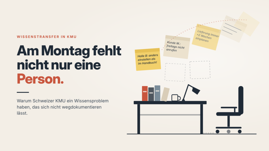 Am Montag fehlt nicht nur eine Person